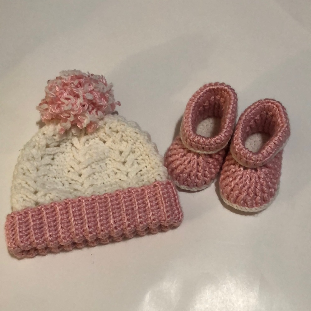 Handmade Crochet baby set
